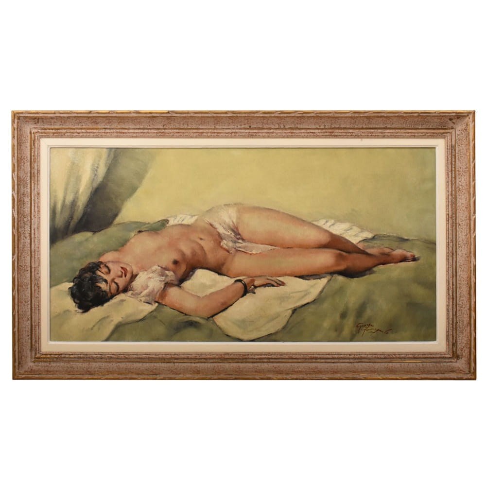QN787 1 antique nude woman oil painting XX century.jpg